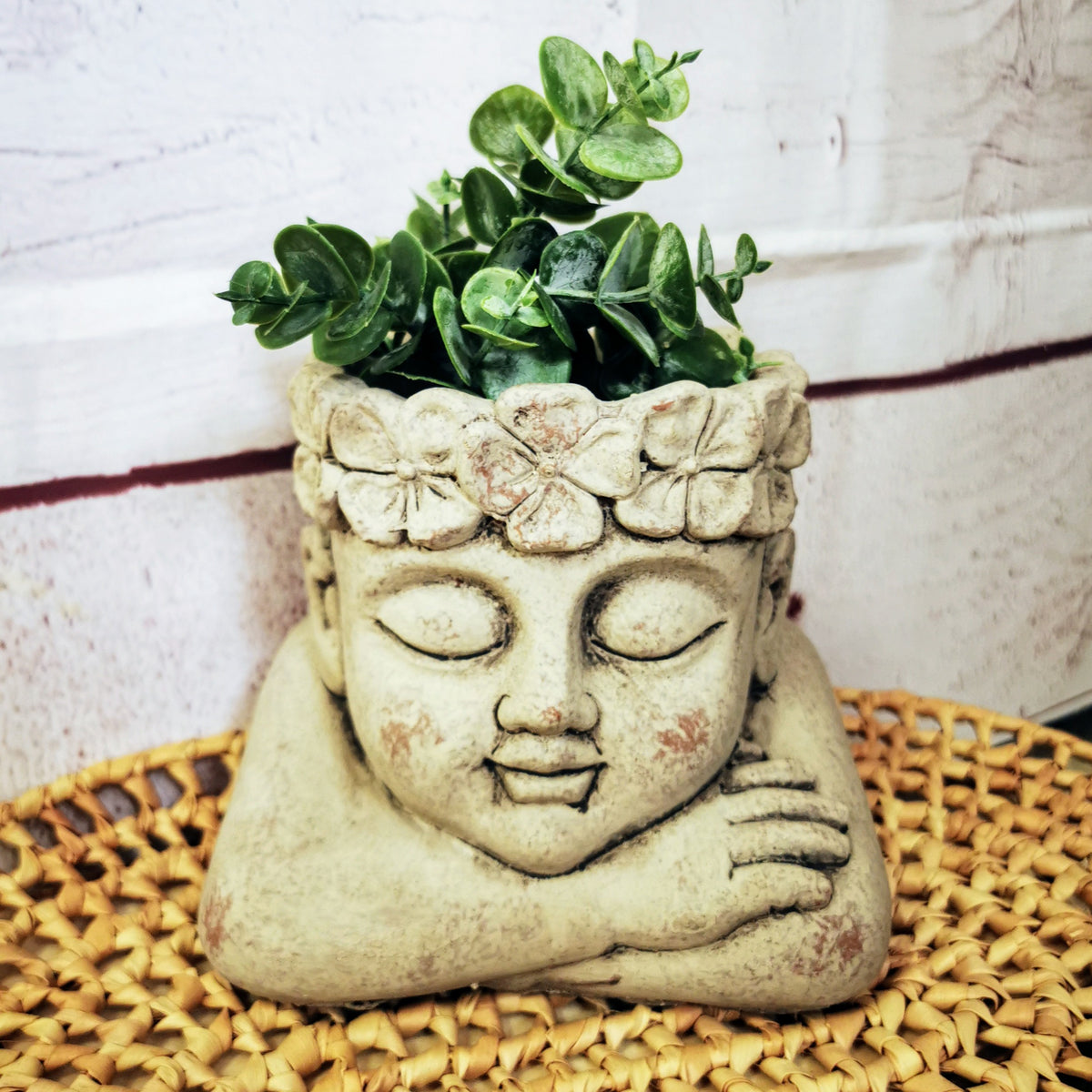 Blumentopf Kopf, 16 cm – Herbertle