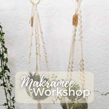 Lade das Bild in den Galerie-Viewer, WORKSHOP Makramee Blumenampel