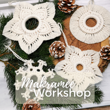 Lade das Bild in den Galerie-Viewer, WORKSHOP Makramee Anhänger