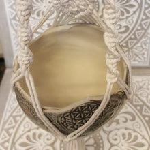 Lade das Bild in den Galerie-Viewer, Blumentopf für Hängeampel "grau", ca. 12cm 🖐