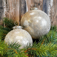 Lade das Bild in den Galerie-Viewer, Christbaumkugel "Gold mit Strass", ∅ 12 cm
