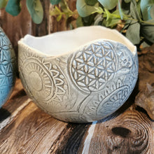 Lade das Bild in den Galerie-Viewer, Blumentopf für Hängeampel "grau", ca. 12cm 🖐