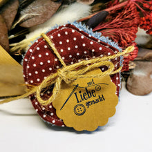 Lade das Bild in den Galerie-Viewer, Abschminkpads dunkelrot/graublau đ