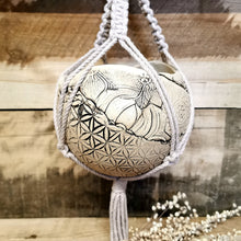 Lade das Bild in den Galerie-Viewer, Blumentopf für Hängeampel "Natur", ca. 12cm 🖐