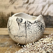 Lade das Bild in den Galerie-Viewer, Blumentopf für Hängeampel "Natur", ca. 12cm 🖐