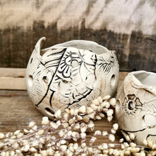 Lade das Bild in den Galerie-Viewer, Windlicht "Natur", ∅ ca. 11 cm 🖐