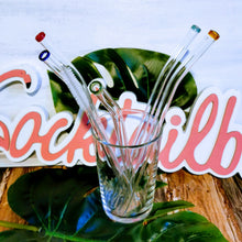 Lade das Bild in den Galerie-Viewer, Trinkhalme aus Glas, 5 Stück