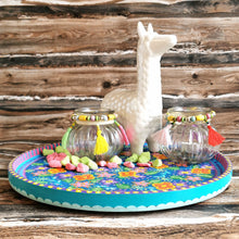 Lade das Bild in den Galerie-Viewer, Dekoteller Blumen, 29 cm 🖐