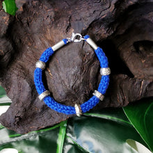 Lade das Bild in den Galerie-Viewer, Armband "Liesel" blau, 16,5 cm đ