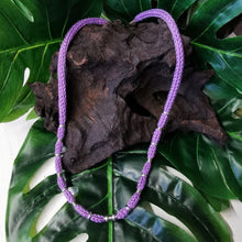 Lade das Bild in den Galerie-Viewer, Kette "Liesel" violett, 59 cm 🖐