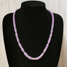 Lade das Bild in den Galerie-Viewer, Kette "Liesel" violett, 59 cm 🖐