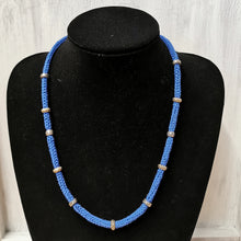 Lade das Bild in den Galerie-Viewer, Kette "Liesel" blau, 59cm 🖐