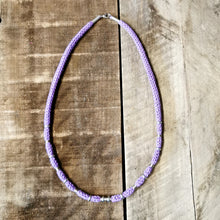 Lade das Bild in den Galerie-Viewer, Kette "Liesel" violett, 59 cm 🖐