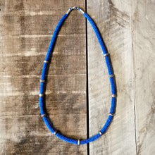 Lade das Bild in den Galerie-Viewer, Kette "Liesel" blau, 59cm 🖐