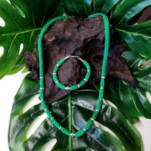 Lade das Bild in den Galerie-Viewer, Armband "Liesel" grün, 18,5 cm 🖐