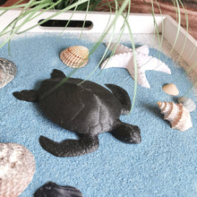 Lade das Bild in den Galerie-Viewer, Schildkröte, anthrazit/Glitzer 🖐