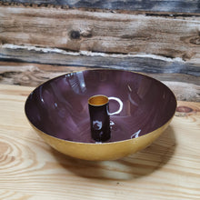 Lade das Bild in den Galerie-Viewer, Schale mit Kerzenhalter, burgund ∅ 17 cm