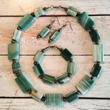 Lade das Bild in den Galerie-Viewer, Armband "Grün", 20 cm lang 🖐