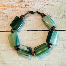 Lade das Bild in den Galerie-Viewer, Armband "Grün", 20 cm lang 🖐