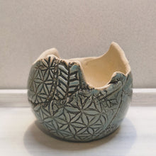 Lade das Bild in den Galerie-Viewer, Übertopf "blau", ca. 9 cm 🖐