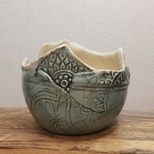 Lade das Bild in den Galerie-Viewer, Übertopf "blau", ca. 9 cm 🖐