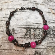 Lade das Bild in den Galerie-Viewer, Armband pink, 19 cm lang 🖐