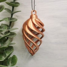 Lade das Bild in den Galerie-Viewer, Ornament "Zapfen", Kupfer, 10,5 cm 🖐