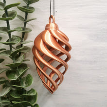 Lade das Bild in den Galerie-Viewer, Ornament "Zapfen", Kupfer, 14 cm 🖐