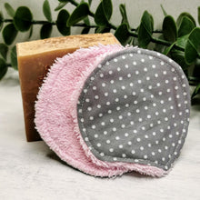 Lade das Bild in den Galerie-Viewer, Abschminkpads grau/rosa đ