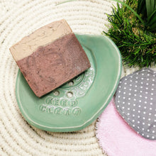 Lade das Bild in den Galerie-Viewer, Seifenschale, "Keep clean" ∅ ca. 12 cm 🖐