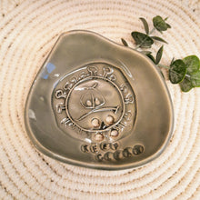 Lade das Bild in den Galerie-Viewer, Seifenschale, "Keep clean" ∅ ca. 12 cm 🖐