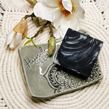 Lade das Bild in den Galerie-Viewer, Seifenschale, "grau", 14 cm đ