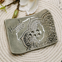 Lade das Bild in den Galerie-Viewer, Seifenschale, "grau", 14 cm đ