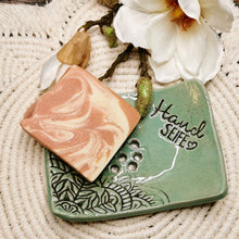 Lade das Bild in den Galerie-Viewer, Seifenschale, "türkis", 14 cm 🖐