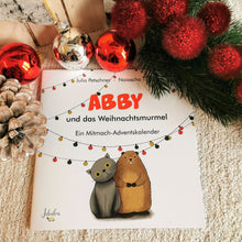 Lade das Bild in den Galerie-Viewer, Mitmachadventskalender "Abby und das Weihnachtsmurmel"