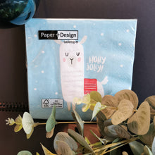 Lade das Bild in den Galerie-Viewer, Servietten "Holly Jolly", 33 cm x 33 cm, 20 Stück