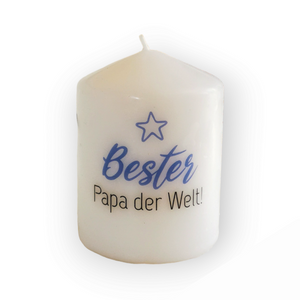 Kerze "Beste Papa der Welt"