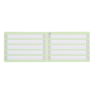 Heft DIN A5, Lineatur 0 quer, 16 Blatt, Oxford