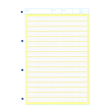 Lade das Bild in den Galerie-Viewer, Arbeitsblock, DIN A4, Lineatur 2, 50 Blatt, Oxford
