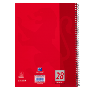 Collegeblock, DIN A4, Lineatur 28, 80 Blatt, Oxford