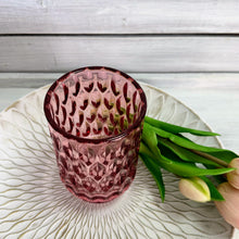 Lade das Bild in den Galerie-Viewer, Windlicht pink, 12,5 cm
