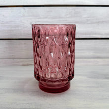 Lade das Bild in den Galerie-Viewer, Windlicht pink, 12,5 cm
