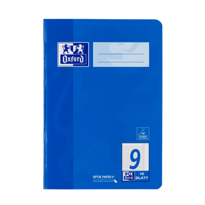 Heft DIN A5, Lineatur 9, 16 Blatt, Oxford
