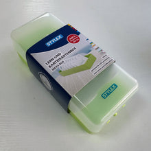 Lade das Bild in den Galerie-Viewer, Karteikartenbox, Stylex, DIN A8, hellgrün
