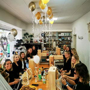 WORKSHOP Ring mit Makramee und Trockenblumen
