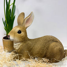 Lade das Bild in den Galerie-Viewer, Hase liegend, braun, 21 cm
