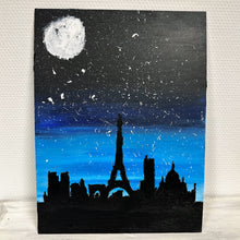 Lade das Bild in den Galerie-Viewer, Kindergeburtstag "Acrylbild malen Nachthimmel" ab 8 Jahren
