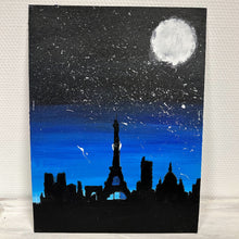 Lade das Bild in den Galerie-Viewer, Kindergeburtstag "Acrylbild malen Nachthimmel" ab 8 Jahren
