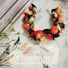 Lade das Bild in den Galerie-Viewer, WORKSHOP Blumenkranz/Flowercrown

