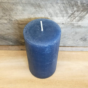 Kerze "Nachtblau", 11 cm